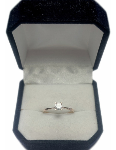 Anillo De Compromiso De Oro 9k Cod. No8