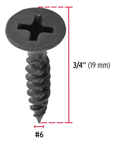 Pija Multiusos 6 X 3/4', Cuerda Cerrada, Caja Con 100 Piezas