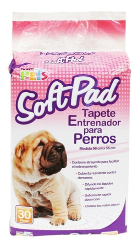 Tapete Sanitario Pads Perro Fancy Pets 30 Piezas Cod Fl7174
