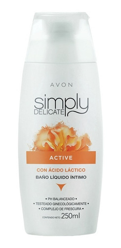 Avon Simply Delicate Active Higiene Íntimo Delicada Manzanil