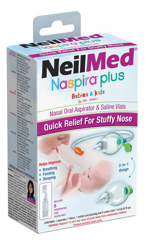 Neilmed Naspira Plus Aspirador Naso/oral Bebes/niños