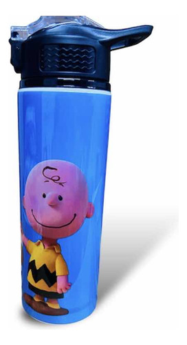 Botella Para Agua 750ml, Estampado: Snoopy Y Charlie