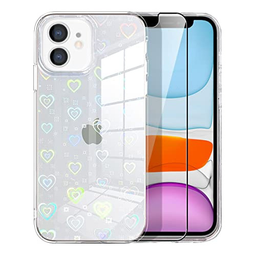 Mzelq Funda Compatible Con iPhone 11 De 6.1 Pulgadas Con Dis