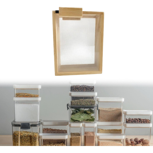 Caja De Almacenamiento De Frijoles, Dispensador De Cereales,