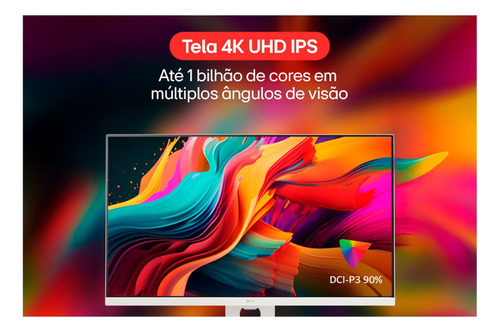 Monitor LG Myview Smart, Tela Ips 27 , Webos 27sr73u-w Preto