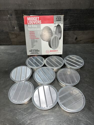 Nos Surplus Partial Case Of 9 Midget Louvers 4 Rls Mi Bbf