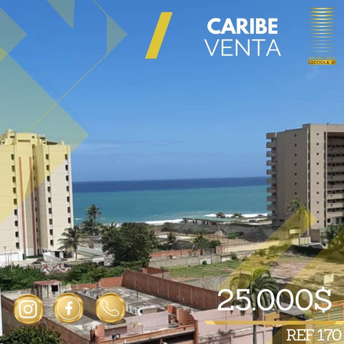 En Venta Apartamento En Caribe. Edo La Guaira 92m2 Ref 170