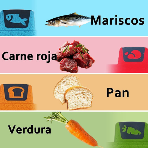 Tablas De Picar Cocina, Juego Tablas Para Picar Cocina 4en1