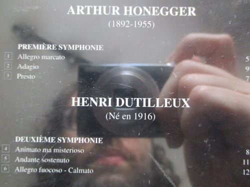Imagen 2 de 4 de Honegger, Symphony Nº 1, Dutilleux Nº 2 'le Double' Munich
