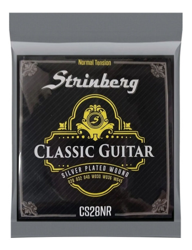 Cordas P/ Violão Nylon Strinberg Classico Som E Durabilidade