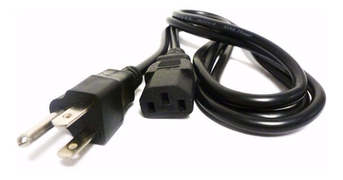 6 Cables De Corriente Ac Compatible Con Cpu Monitor Gabinete