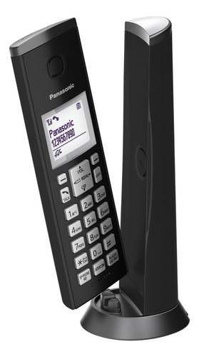 Telefono Negro Panas Diseño Estilizado