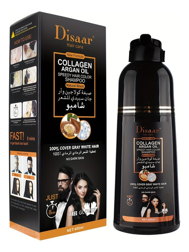 Shampoo Tinte Cubre Canas Disaar
