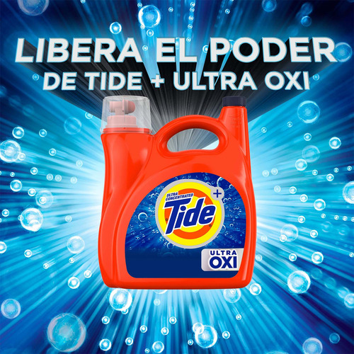 Detergente Liquido Tide High Ultra Oxi 59 Lavadas 2.48l
