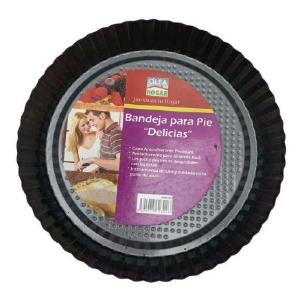 Molde Pie Delicias 28x3cm Alfa Hogar A. 0336 Xavi