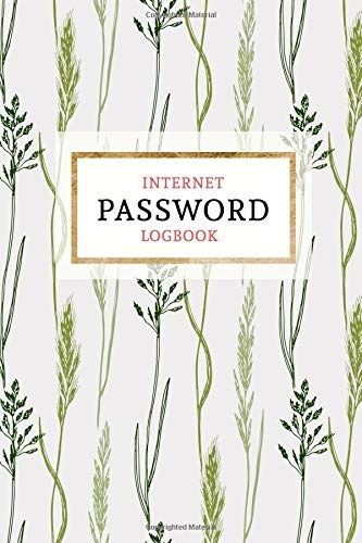 Internet Password Logbook Keep Your Passwords Organized In S