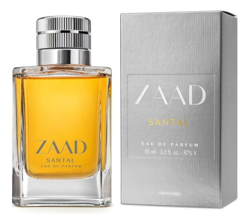 Perfume Zaad Santal 95ml O Boticário