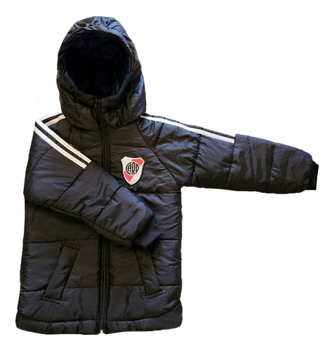 Campera Abrigo Deportiva Niños Futbol Boca River Afa Etc