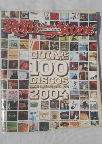 Revista Antigua * Rolling Stone * Especial Guia 100 Discos