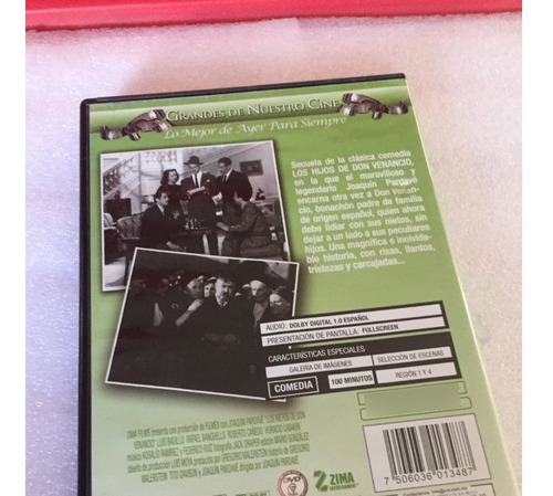 Los Nietos De Don Venancio - Dvd - Cine Mexicano (Usado)