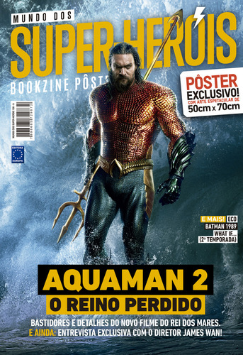 Superpôster Mundo Dos Super-heróis - Aquaman 2, De Editora Europa. Editorial Europa, Capa Mole, Edição 2024-02-29 00:00:00 Em Português