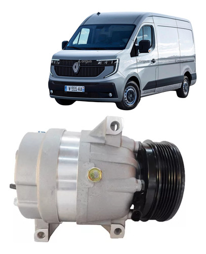 Compressor Delphi V5 6pk 2012 + Performance Para Master