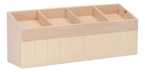 Estantería De Madera En Miniatura Para Frutas, Soporte Para