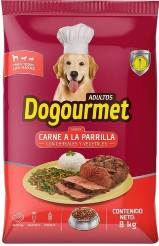 Dogourmet Adulto Carne A La Parrilla 8 Kg