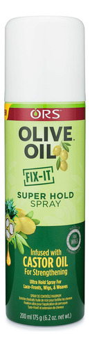 Ors Olive Oil Fix-it Super Hold Spray De 7 Onzas (paquete D.