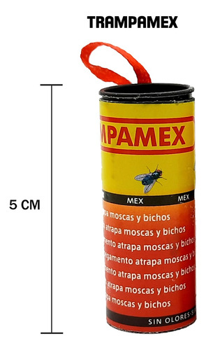 50 Trampas Pegamento Para Moscas Pegamoscas Atrapamosca G