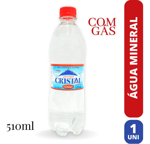 Gua Mineral Com Gás Garrafa 510 Ml 1 Unidade Full