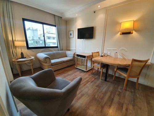 Imagem 8 de 15 de Na Região Da Av. Paulista, Excelente Flat Par Morar / Investir - Sf38068