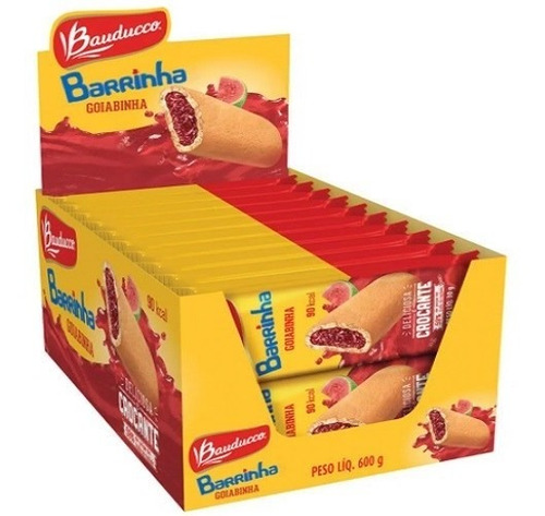 Biscoito Recheado Maxi 30gr Bauducco Goiaba