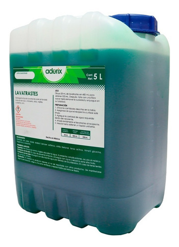 Detergente Líquido Lavatrastes 5 Litros