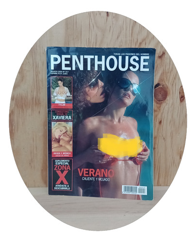 Revista Penthouse N 317 Verano Caliente Y Mojado Agosto 2004