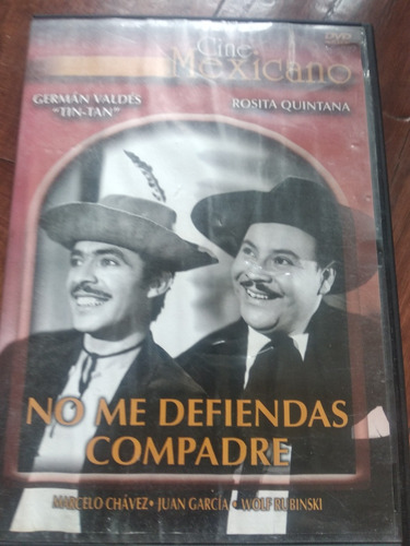 No Me Defiendas Compadre Dvd Cine Mexicano Tin-tan/rosita Q
