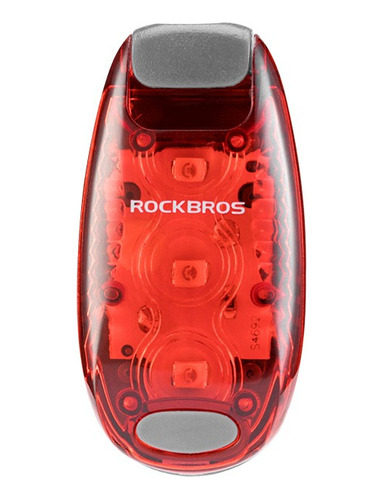 Luz Para Bicicleta Trasera Roja Rockbros No-recargable