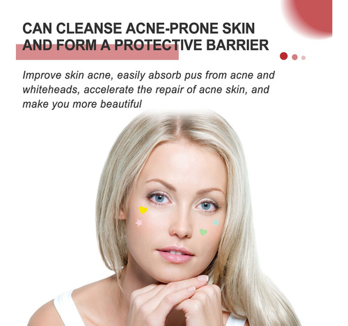 2 Pacotes De Adesivos Faciais Anti-acne, Suaves