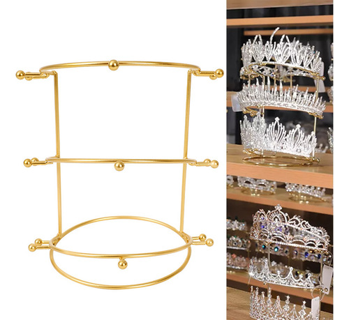 Soporte Para Diadema Y Tiara Con Forma De Corona