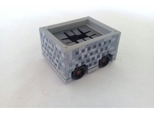 Hot Wheels Minecraft- Minecart Carro Para Figuras Minecraft