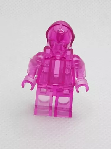Lego Star Wars C3po Prototipo Rosa Transparente Muy Raro