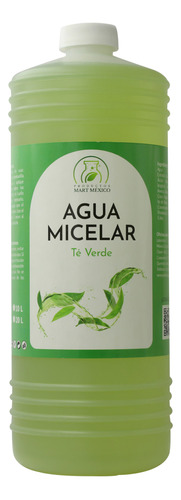 Agua Micelar De Té Verde  Hidratante 1 Litro