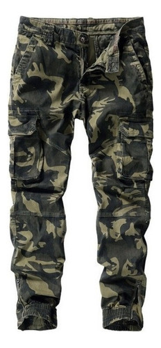 Jogger De Camuflaje Casual De Moda Para Hombre, Ropa De Call