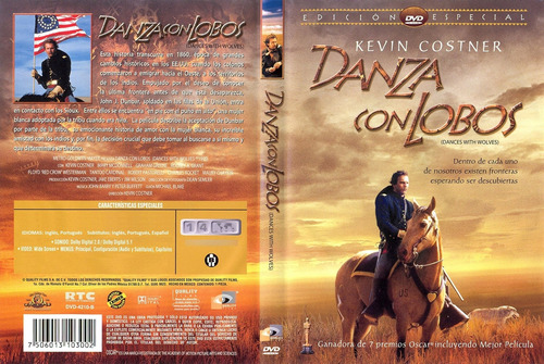 Danza Con Lobos - Kevin Costner Dvd