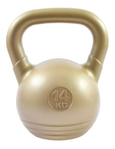 Pesas Rusas Kettlebell Plastica 14 Kg Fitness Mancuerna