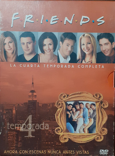Friends Temporada 4 Dvd Original
