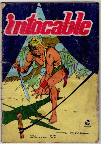 Revista Comic Intocable 13 Gabriela Mistral 1974.  