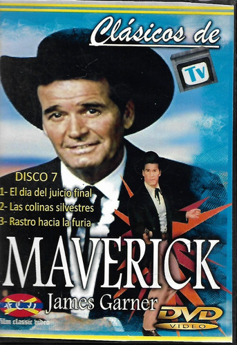 Dvd - Maverick - Clasico De Tv Disco 7 -3 Episodios Original