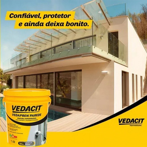 Vedaciti Vedapren Parede Impermeável Branco 18kg