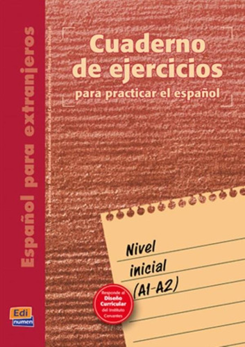 Cuaderno de ejercicios - Nivel inicial, de Benitez, Pedro. Editora Distribuidores Associados De Livros S.A., capa mole em inglês, 2002